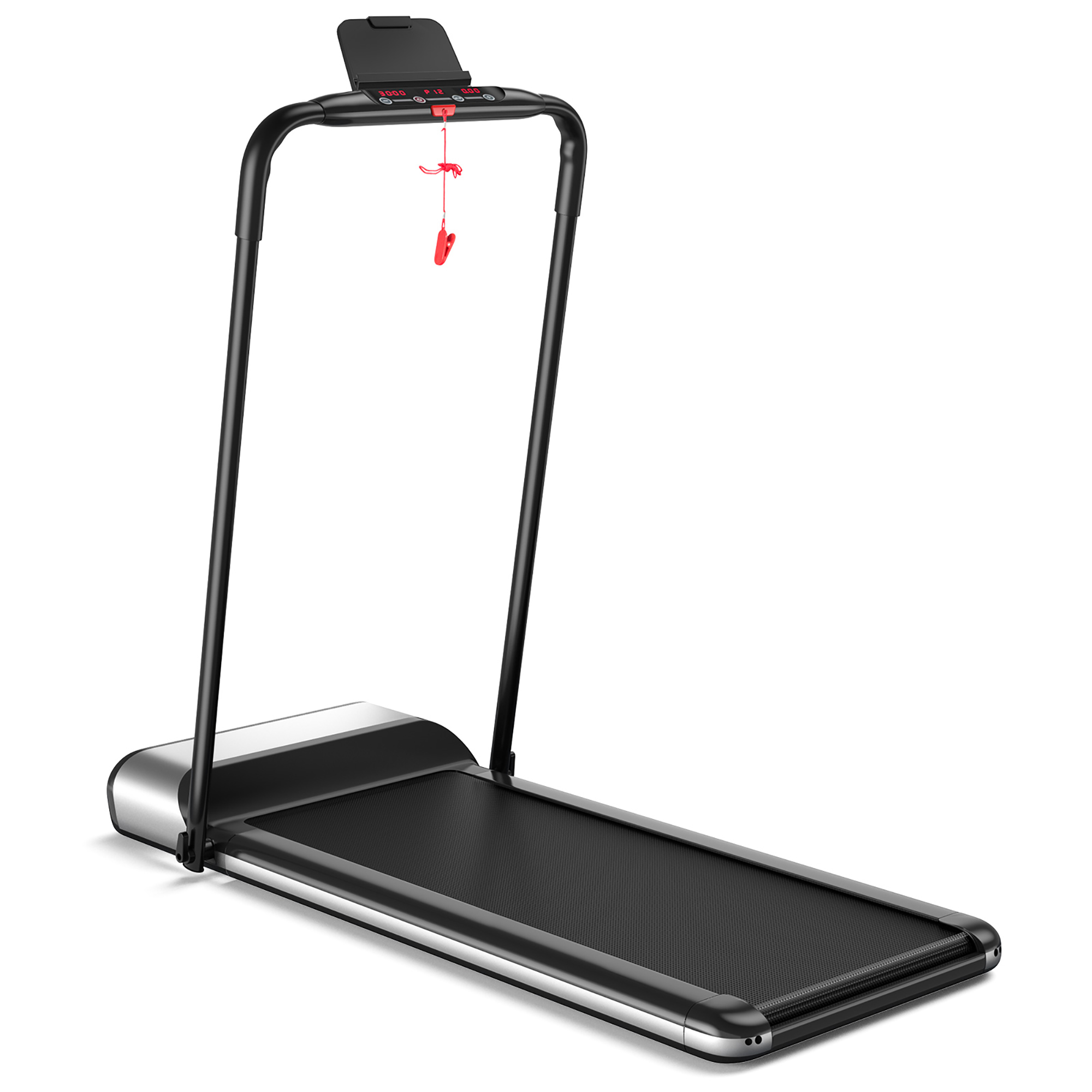 Costway Installation-Free Ultra-Thin Folding Treadmill Exercise Fitness Machine w/5-Layer - image 5 of 10