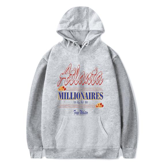 Faye Webster Merch Hoodie Atlanta Millionaires Club Hoodies Long Sleeve Men Women Sweatshirt Streetwear Pullover