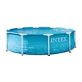 thumbnail image 1 of Intex 10Ft X 30In Beachside Metal Frame Pool Set, 1 of 4