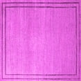 thumbnail image 1 of Ahgly Company Indoor Square Oriental Pink Industrial Area Rugs, 5' Square, 1 of 4