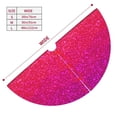 thumbnail image 3 of Sikiie Light Purple Glitter 30-48 inches {designName} Print Christmas Tree Skirt Snowman Xmas Tree Skirt with Edge Christmas Decorations for Holiday Party-30", 3 of 7