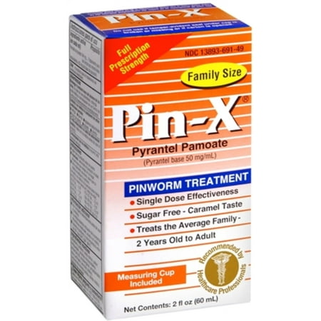 Pin-X Pinworm Treatment 2 oz