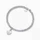 thumbnail image 1 of Pulsera de plata de ley 925 con forma de corazón, esmalte con baño de diamantes y cuentas de 4 mm, joyería clásica de moda con forma de mano de Joker, 1 of 6