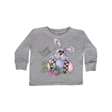 

Inktastic Happy Easter Bunny Rabbit Gift Toddler Boy Girl Long Sleeve T-Shirt