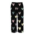 thumbnail image 6 of HongQid Women's Sweatpants Joggers Baggy Wide Leg Pants Fuzzy Plush Elastic Waist Drawstring Lounge Pants with Pockets, 6 of 7