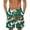 Green, variant on Mens Athletic Shorts Casual Printed Pockets Summer Sets for Men,Green,L