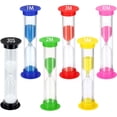 thumbnail image 1 of TeacherFav Sand Timer for Kids Set of 6 Small Colorful Hourglass Acrylic Covered Clock 30Sec 1Min 2Min 3Min 5Min 10Min for Classroom, Home & Kids Room, 1 of 7