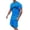 Light Blue, variant on Leesechin Mens Short Sets 2 Piece Outfits Fashion Short Sleeve Summer Tracksuits Casual Set with Pockets