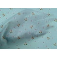 thumbnail image 4 of oneOone Cotton Poplin Fabric Leaves & Flower Floral Printed Craft Fabric BTY 42 Inch Wide, 4 of 4