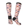 thumbnail image 4 of Haiem Funny Chicken Socks, Funny Novelty Crazy Design Cotton Socks Sports Socks Knee High Socks For Men, Women,1Pairs - Gift For Working Friends, 4 of 9