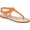 Orange Faux Nubuck, variant on Journee Womens Genevive Ankle Strap Flat Sandals