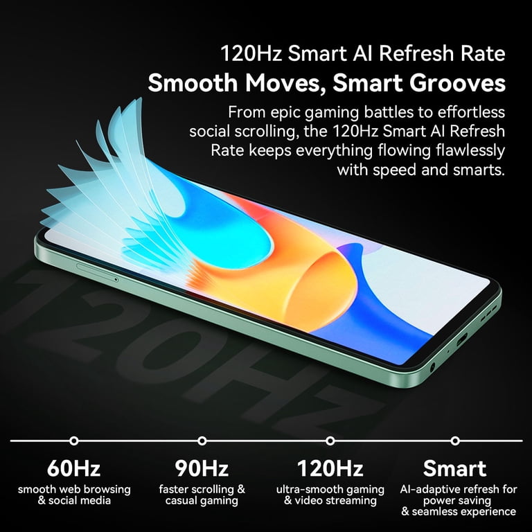 Blackview Shark 6 Unlocked Android Phones 5G (2025), Android 15