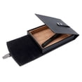 thumbnail image 3 of Florence 10 Cigar Holder Leather Travel Humidor Case w/ Chrome Buckle - Black, 3 of 7