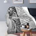thumbnail image 3 of Football Blanket Sprots Gifts Throw Blankets Cozy Fleece Flannel Blanket Soft Warm Plush Bedding Football Stuff Room Decor Gift for Boys Girls Men Women Teens for Couch Sofa Bed 60"X50", 3 of 5