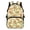 Cartoon Capybara & Daisy Floral Pattern, variant on Comfortable Backpack for Daypack Shopping, Polyester Soft Large Capacity Backpack, Orange Sports Car Splatter