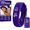 Purple, variant on TTDEKGH Silent Vibrating Alarm Clock Wristband for Heavy Sleepers, Wearable Vibration Watch for Deaf & ADHD, 8 Alarms, Countdown Timer, Pedometer & Sleep Tracker, Partner-Friendly Wake Up Bracelet