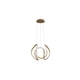 thumbnail image 1 of Luminario Colgante Decorativo Cityluz – 42W Oro – LED – 3000K-6000K, 1 of 4