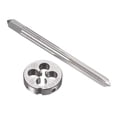 thumbnail image 1 of Unique Bargains M5 x 0.5mm Robinet Métrique et Ensemble de Mailles Filetage de Machine avec Molette Ronde, 1 of 6