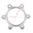 thumbnail image 2 of HURRISE Disque de Moyeux Filetés pour Roue Libre de Vélo, Adaptateur de Rotor de Frein à Disque 6 Boulons, Pièce de Rechange, Adaptateur de Rotor de Frein, Adaptateur de Rotor de Frein à Disque, 2 of 8