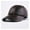 Dark brown, variant on Genuine Leather Baseball Cap Men Black Cowhide Hat Snapb-ack Male Adjustable Autumn Winter Real Leather Peaked Hats ,Classic Design