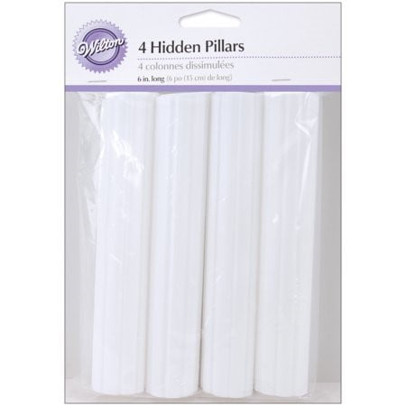 12 ½ Inches Wilton 4-Count Plastic Dowel Rods Pack of 2 