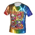 Killer Klowns From Outer Space Men's 3d Pattern Printed Short Sleeve T