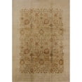 thumbnail image 1 of Ahgly Company Indoor Rectangle Mid-Century Modern Light Brown Oriental Area Rugs, 3' x 5', 1 of 6