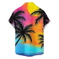 thumbnail image 5 of Mens Shirts Casual,Hawaiian Shirts for Men Casual Summer Beach Shirt Button Down Floral Tropical Vacation Short Sleeve Shirts, 5 of 6
