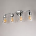 thumbnail image 5 of 26114CDPC Maxim Lighting Seafarer 4 Light Bath Vanity-Polished Chrome Finish-False Bulb Included, 5 of 5