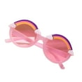 thumbnail image 1 of Honganda Kids Sunglasses, Rainbow Pattern Anti-UV Sunglasses Photography Props, 1 of 6