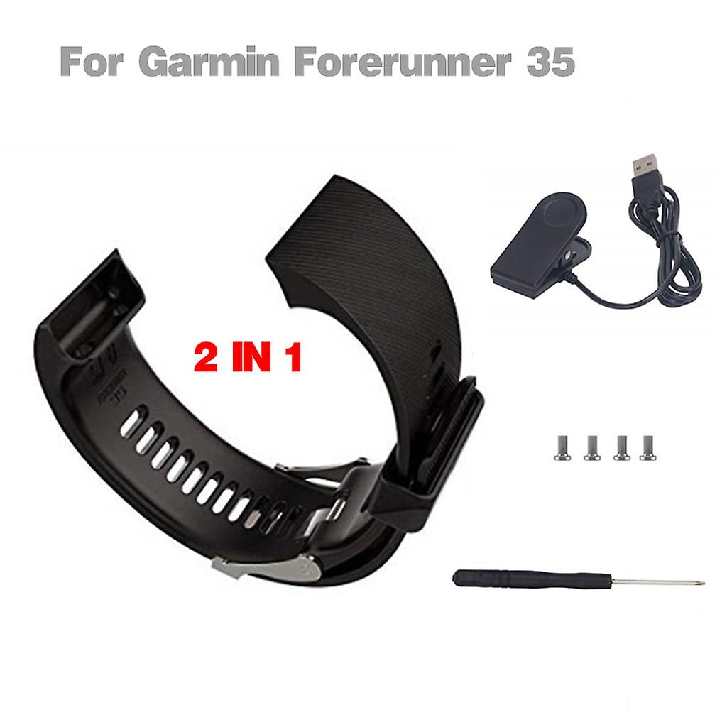 Hhhc For Garmin Forerunner 35 Watch Heart Rate Monitor Wrist Band Charger