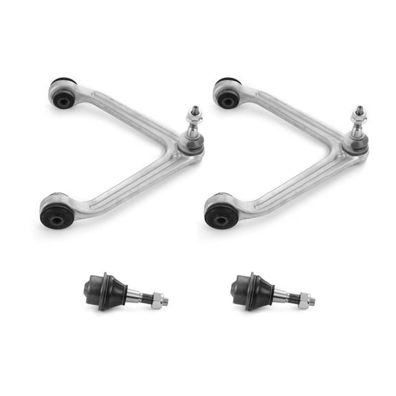 Metrix Premium Chassis Parts - 4 PC Front Lower & Upper Control Arm & Ball Joint Kit Fits 02-05 Dodge Ram 1500,Replacement RK7424,K7411,Made in Europe