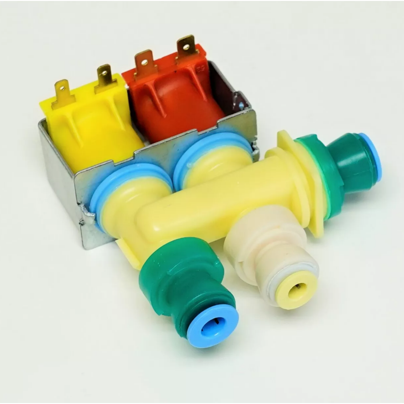 Water Inlet Valve Replacement For Ikea ISC23CDEXB00 ISC23CDEXY00 ISC23CNEXW00 ISC23CNEXY00, Jenn-Air JSC24C8EAM00, Whirlpool WRSA88FIHZ00 WSF26C3EXB01 WSF26C3EXF01 WSF26C3EXW01 WSF26C3EXY01