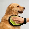 thumbnail image 6 of Green Meadow 3-Piece Pet Grooming Kit – Slicker Brush, Comb & Massage Glove for Dogs & Cats, 6 of 7