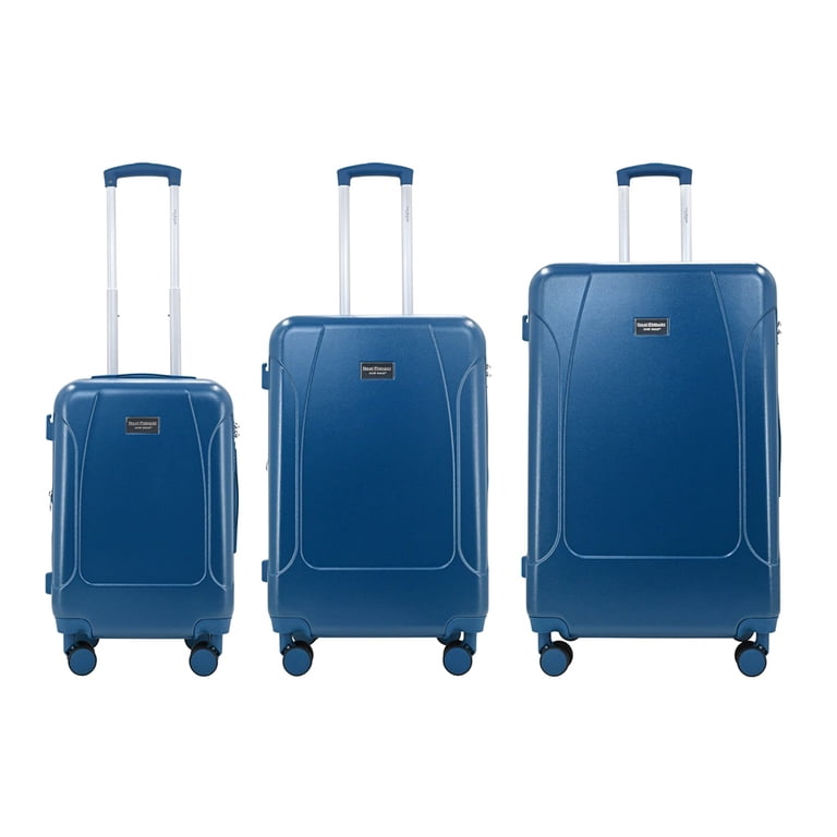 Isaac Mizrahi Luna 3-Piece Hardside Luggage Set Lightweight and