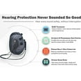 thumbnail image 3 of Pro Ears Pro Tac Plus Gold Ear Muffs, Military Grade Electronic Hearing Protection & Amplification, NRR 26, DLSC compression, shooting, hunting, various uses, up to 250 hours battery life, Made in USA, 3 of 5
