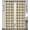 Linen, variant on Country Lodge Farmhouse Buffalo Plaid Checkered Grommet Top Curtains - Assorted Colors