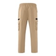 thumbnail image 3 of LIaqionyy Womens Cargo Pants Quick Dry Hiking High Waist Baggy Casual Outdoor Joggers Trousers with Zipper Pockets, 3 of 7