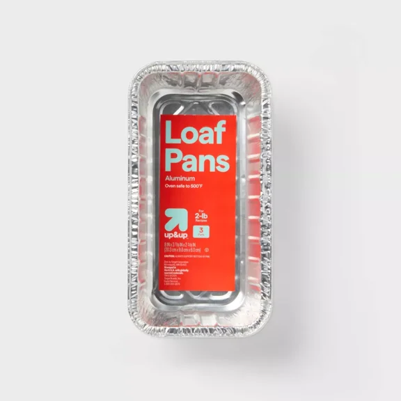 Aluminum Loaf Pan - 3ct