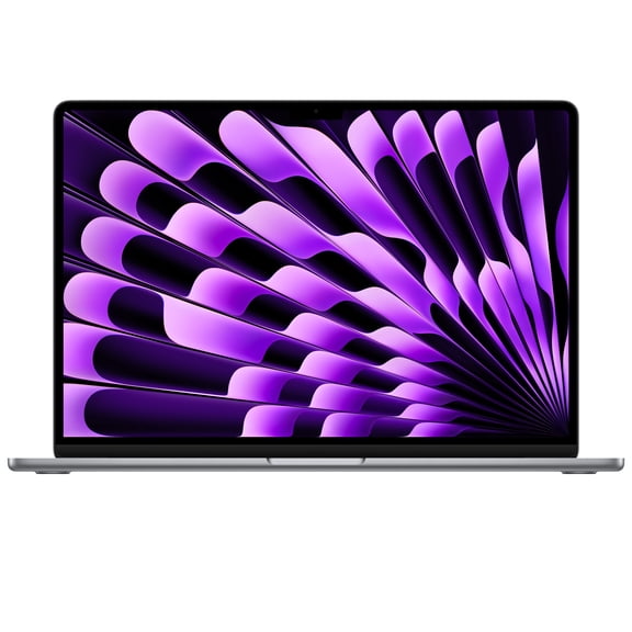 Open Box Restored Premium 2024 Apple MacBook Air 15-inch with Apple M3 Chip, 8-Core CPU and 10-Core GPU, 16GB Memory, 512GB SSD - Space Gray