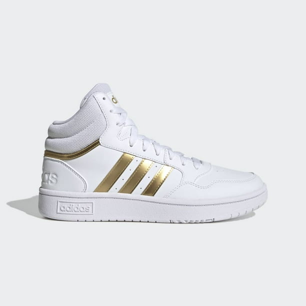 Tenis Adidas Mujer HP7958 Blanco 23.5 cm adidas Hoops 3.0 MID