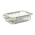 thumbnail image 1 of Ounissouiy Escurridor de cocina, estante retráctil, organizador de escurridor de limpieza, gran capacidad, soporte hueco para el hogar, multifunción Organizadores de utensilios de cocina Gris claro Ounissouiy HA072567-02, 1 of 6