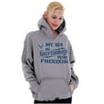 thumbnail image 4 of US Air Force My Sis Defending Freedom Hoodie Sweatshirt Women Men Brisco Brands S, 4 of 6