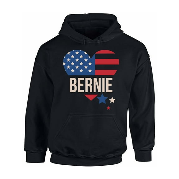 Awkward Styles Bernie Hoodie USA Flag Patriotic Hooded Sweatshirt Bernie Sanders Sweater