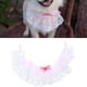 thumbnail image 2 of EeaseMX Bufanda de encaje para mascotas, baberos rosas, collar cálido para mascotas, bufanda de boda, decoración para gatos y perros (XS), 2 of 7