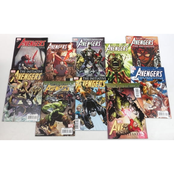 Avengers: The Initiative Value Bundle 10-Pack of Comic Books - Marvel Comics MCU