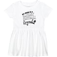 thumbnail image 3 of Inktastic My Mom is a Fantasy Football Legend Girls Baby Dress, 3 of 5
