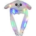thumbnail image 4 of Petmoto Funny LED Glowing Plush Moving Rabbit Hat for Women, Girls, Cosplay Christmas Party Cap, 4 of 7