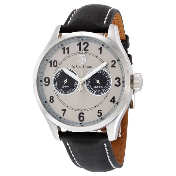 Men's SC0315 Quartz Multifunction Light Grey Dial Watch