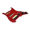 thumbnail image 1 of Pickguard precableado CUTICAT SSH rojo para guitarra, 1 of 8